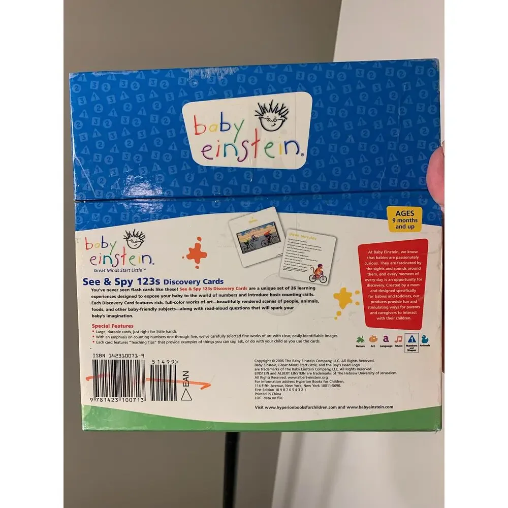 Baby Einstein See & Spy 123s Discovery Cards